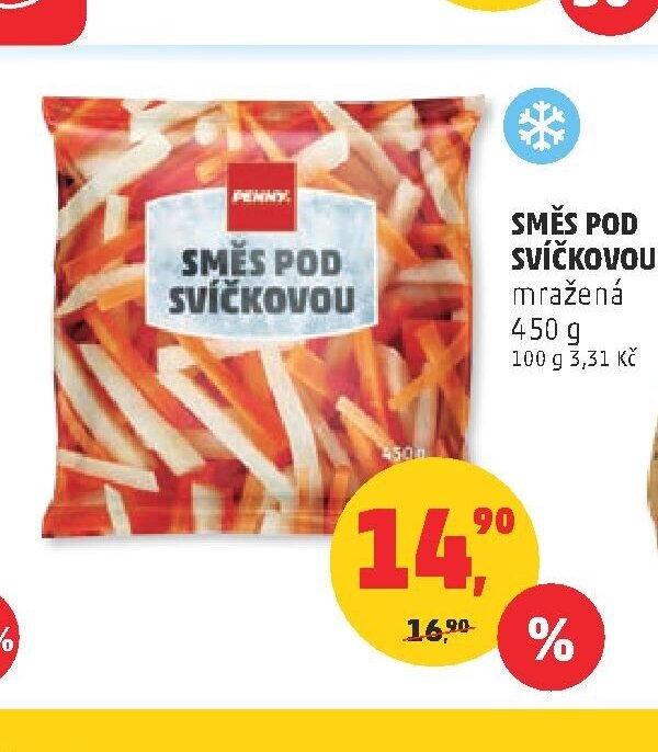 Směs pod svíčkovou mražená