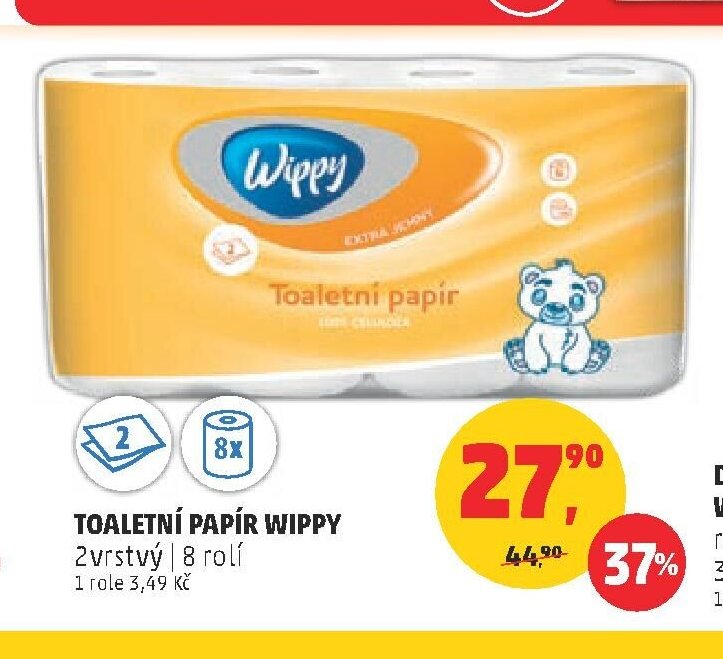 Toaletní papír Wippy