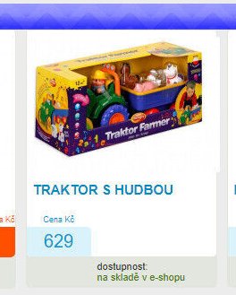 TRAKTOR S HUDBOU