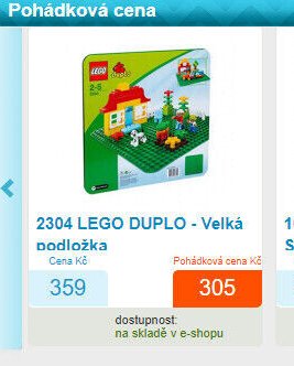 2304 LEGO DUPLO - Velká podložka