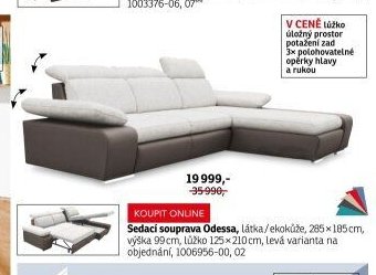 Sedací souprava Odessa - ASKO akcniletaky.com