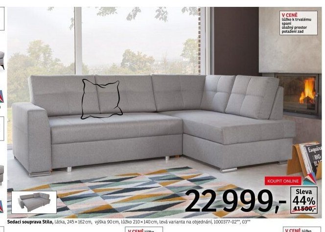 Sedací souprava Stilo - ASKO akcniletaky.com