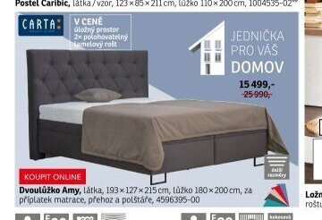 Dvoulůžko Amy - ASKO akcniletaky.com