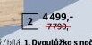 Dvoulůžko s nočními stolky, 2 - ASKO akcniletaky.com