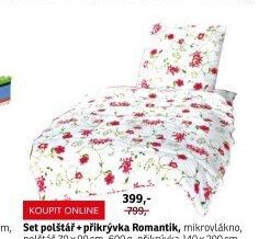Set polštář + přikrývka Romantik - ASKO akcniletaky.com