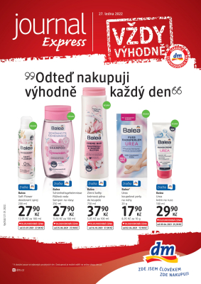akční leták dm drogerie 27.1.2022-24.2.2022