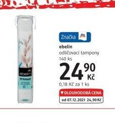 ebelin odličovací tampony