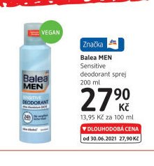 Balea MEN Sensitive deodorant sprej 200 ml