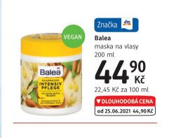 Balea maska na vlasy 200 ml