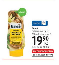 Balea balzám na vlasy 300 ml