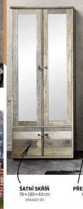 ŠATNÍ SKŘÍŇ 78x189x40cm - ASKO akcniletaky.com