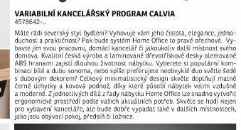 Variabilní kancelářský program CALVIA - ASKO akcniletaky.com