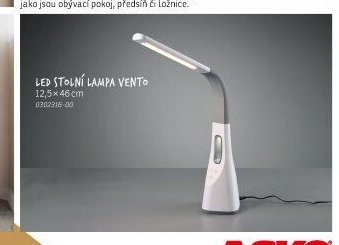 LED stolní lampa VENTO - ASKO akcniletaky.com