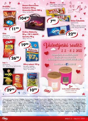 akční leták CBA 2.2.2022-8.2.2022