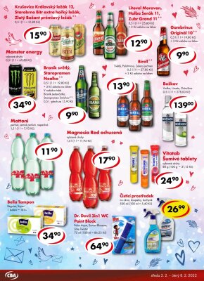 akční leták CBA 2.2.2022-8.2.2022