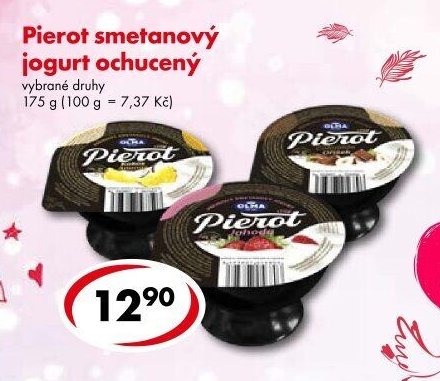 Pierot smetanový jogurt ochucený