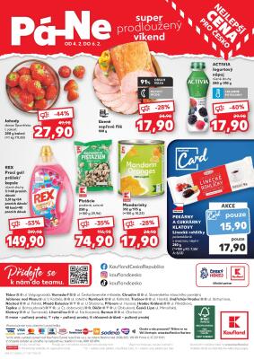 akční leták Kaufland 2.2.2022-8.2.2022