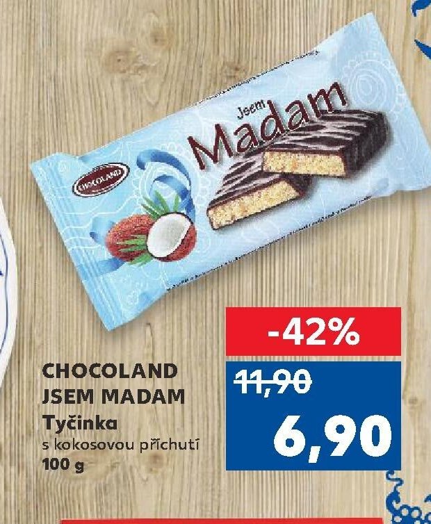 CHOCOLAND JSEM MADAM Tyčinka