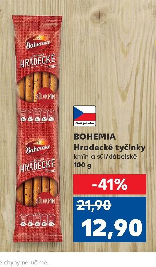 BOHEMIA Hradecké tyčinky