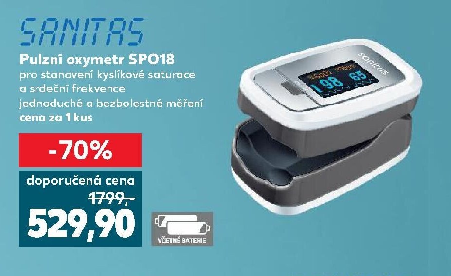Pulzní oxymetr SPO18
