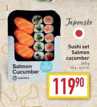 Sushi set Salmon cucumber 260 g