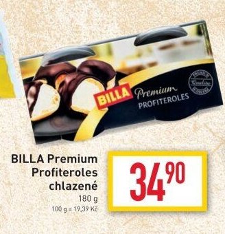 BILLA Premium Profiteroles chlazené
