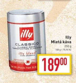Illy Mletá káva