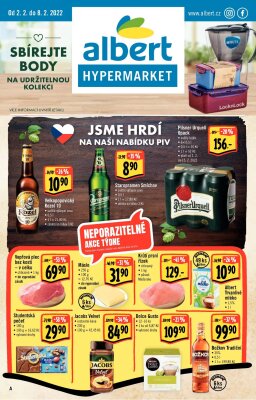 akční leták Albert 2.2.2022-8.2.2022