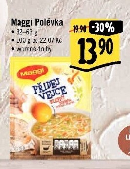 Instantní polévky Maggi