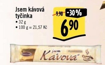 Tyčinka Jsem kávová Chocoland