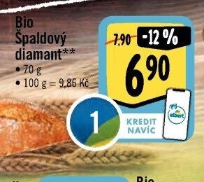 Bio Špaldový diamant