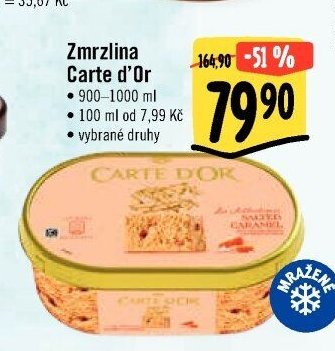 Zmrzlina Carte d'Or