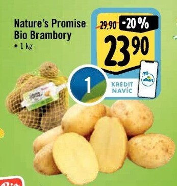 Brambory bio Nature'