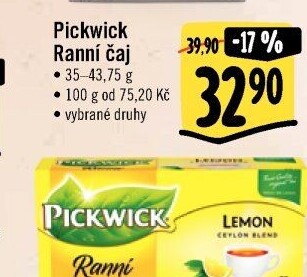 Čaj Ranní Pickwick