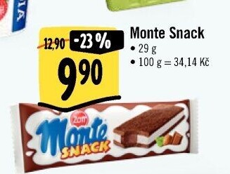 Dezert mléčný Monte Snack Zott