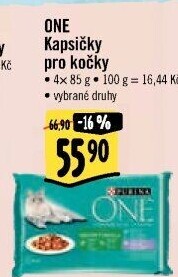 Kapsičky pro kočky One Purina