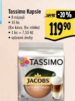 Kapsle Tassimo Jacobs