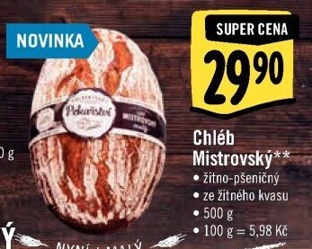 Mistrovský chléb Albert