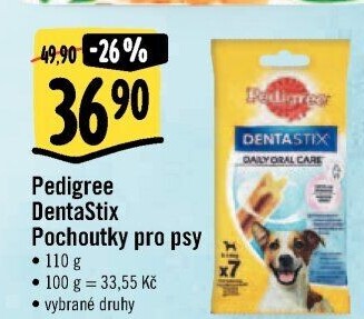 Pamlsky pro psy Denta Stix Pedigree