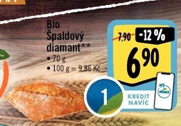 Špaldové pečivo bio