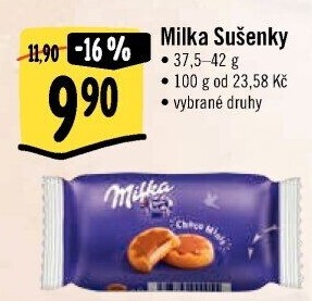 Sušenky Milka