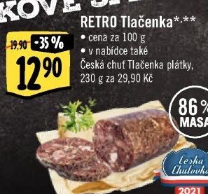 Tlačenka Retro Albert