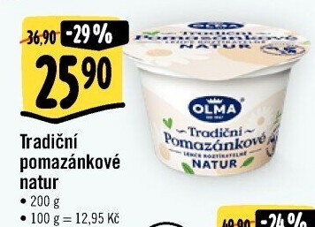 Tradiční pomazánkové Olma