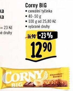 Tyčinka cereální BIG Corny