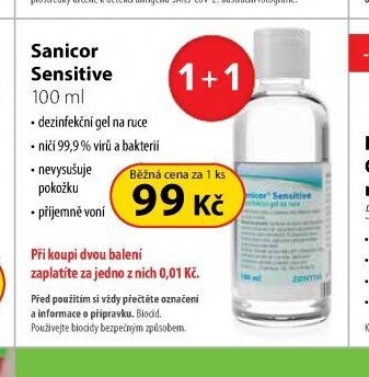 Sanicor Sensitive 100 ml