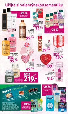 akční leták ROSSMANN drogerie 2.2.2022-15.2.2022