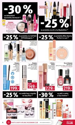 akční leták ROSSMANN drogerie 2.2.2022-15.2.2022