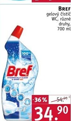 Čistič WC gelový Bref