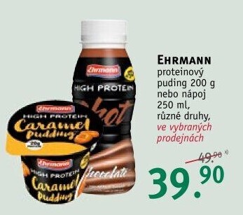 Dezert pudink High protein Ehrmann