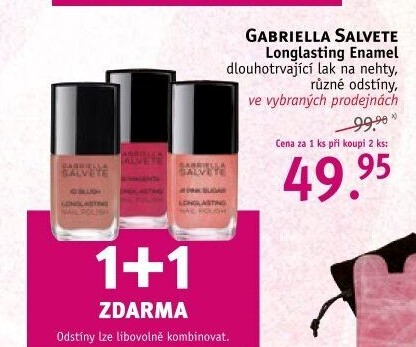 Lak na nehty Long Lasting Enamel Gabriella Salvete